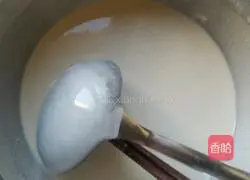 Illustration of how to make whole grain pancakes and fruits 1