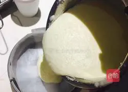 Illustration of how to make half-cooked cheesecake 2