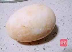 Illustration of how to make coriander and goose egg pancakes (Winter Solstice folk recipe) 2