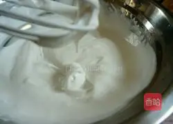 Matcha Illustration of making cheese jelly cake 7