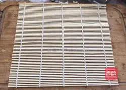 Illustration of how to make original sushi 3