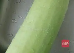 How to make gourd pancakes 1