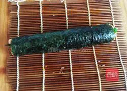 Illustration of how to make caviar mixed rice 17