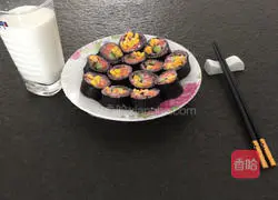 Corn Sushi Recipe Illustration 5