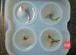 Illustration of making Sakura Mizu Shingen Mochi 5