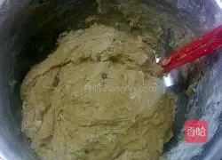 Red bean cake Illustration of how to make cake 3