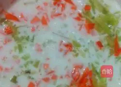 Illustration of how to make carrot soft pancakes for a simple breakfast 1