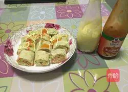 Vegetable egg pancake recipe 5