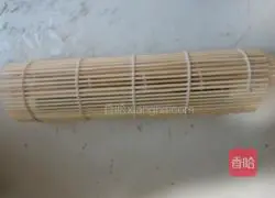 Illustration of how to make nutritious five-color sushi 11