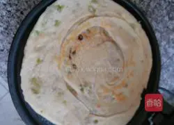 Illustration of how to make green onion cake 8