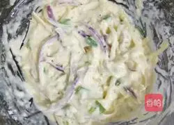Potato and onion egg pancake recipe 4