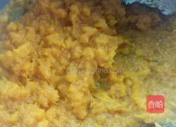 Pumpkin glutinous rice cake recipe 2