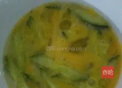 Cucumber egg pancake recipe 2