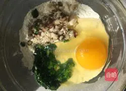  Illustration of how to make vegetable cod cakes 4