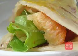 Illustration of how to make pancakes and fruits 7