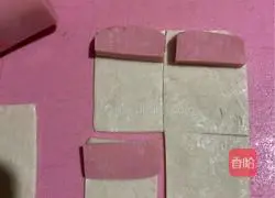 Illustration of how to make ham burrito 3