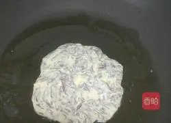 Illustration of how to make seaweed pancakes 4