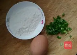 Illustration of how to make egg pancakes 1