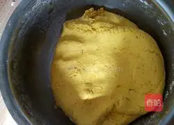 Pumpkin glutinous rice cake recipe 4