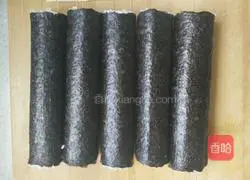 Illustration of how to make sushi 4