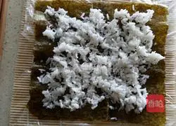 Illustration of how to make sushi 3