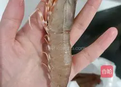 Illustration of how to make croquettes and fried shrimps 1