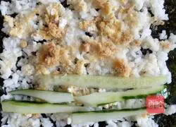 Illustration of homemade sushi rolls 3