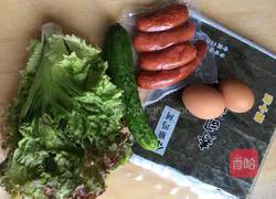 Vegetable sushi recipe 1