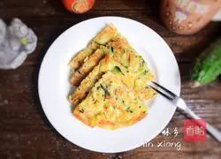 Cucumber Chicken Pancake Recipe Illustration 12