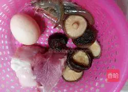 Illustration of how to make Steamed Pork Patties with Mushrooms 1