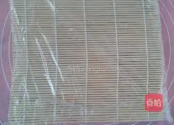 Illustration of how to make shrimp sushi 3