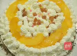 Illustration of how to make cream cake 7