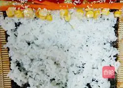 Illustration of how to make assorted sushi 9