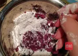 Plum Blossom Purple Sweet Potato Cake Recipe Illustration 2