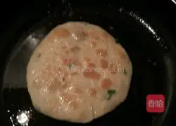 Illustration of how to make green onion cake 10