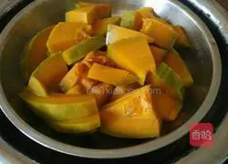 Sesame pumpkin Illustration of how to make cakes 2