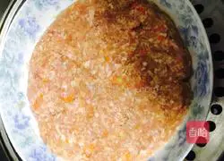 Illustration of how to make steamed meatloaf 10