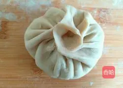 Illustration of making whole wheat meatloaf with chives and pork stuffing 11