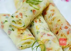 Illustration of how to make breakfast pancakes 14