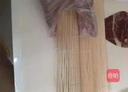 Illustration of how to make sushi 5