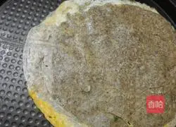 Illustration of how to make multigrain pancakes and fruits 8