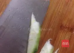 Illustration of how to make melon and meat cake soup 3