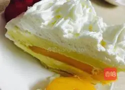 Illustration of how to make rice cooker cream cake 6