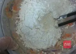 Vegetable bean dregs cake.Recipe 3