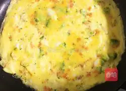 Illustration of how to make egg pancakes 3