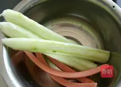 Illustration of how to make homemade sushi 1