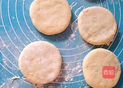 Pancakes~Illustration of how to make bean paste and meat floss 12