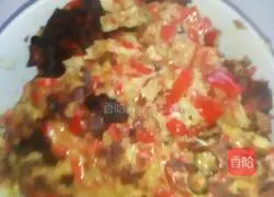 Red pepper egg pancake recipe 4