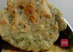 Whole wheat scallion pancakes Illustration of how to do it 12