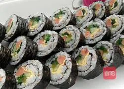 Korean kimbap recipe 11